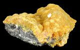 Orpiment With Barite Crystals - Peru #63781-1